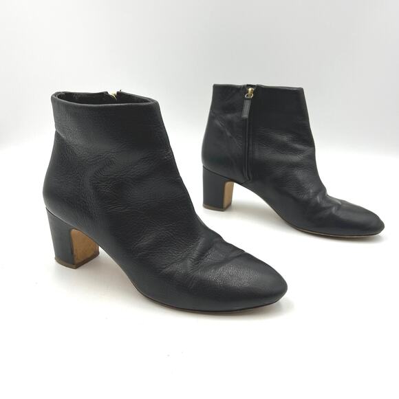 Rupert Sanderson Shoes - Rupert Sanderson Gracey Boots Black Leather Ankle Booties